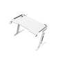 RGB Gaming Desk Z Shape White 140cm EK-GD-109-AL