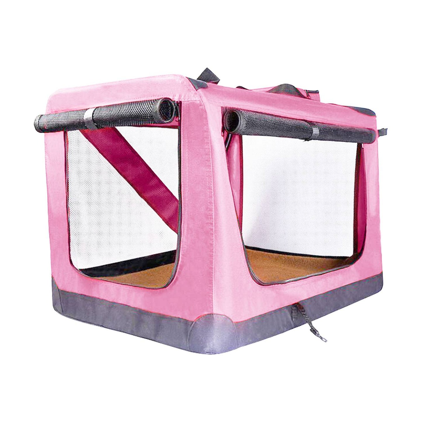 Portable Pet Carrier-Model 1-XL Size (Pink) FI-PC-148-KPT