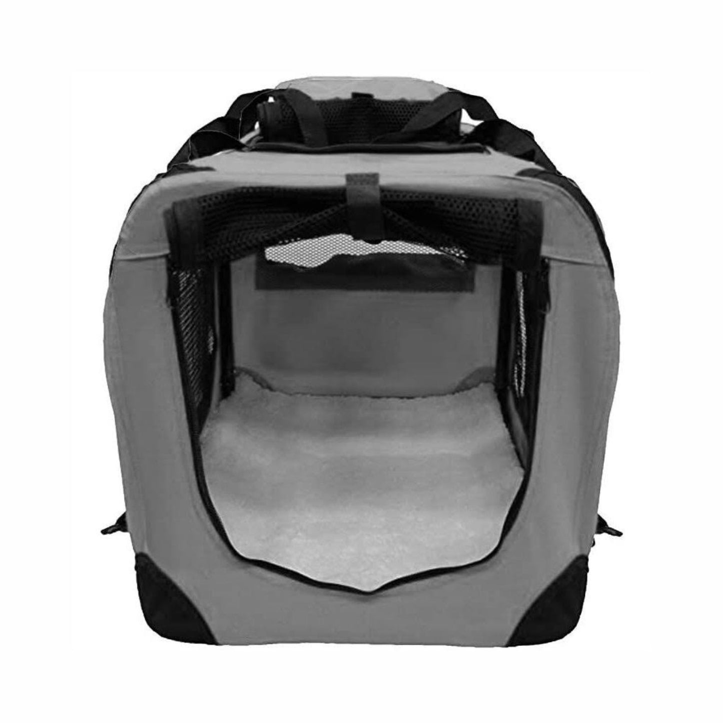 Portable Pet Carrier-Model 1-XL Size (Grey) FI-PC-146-KPT