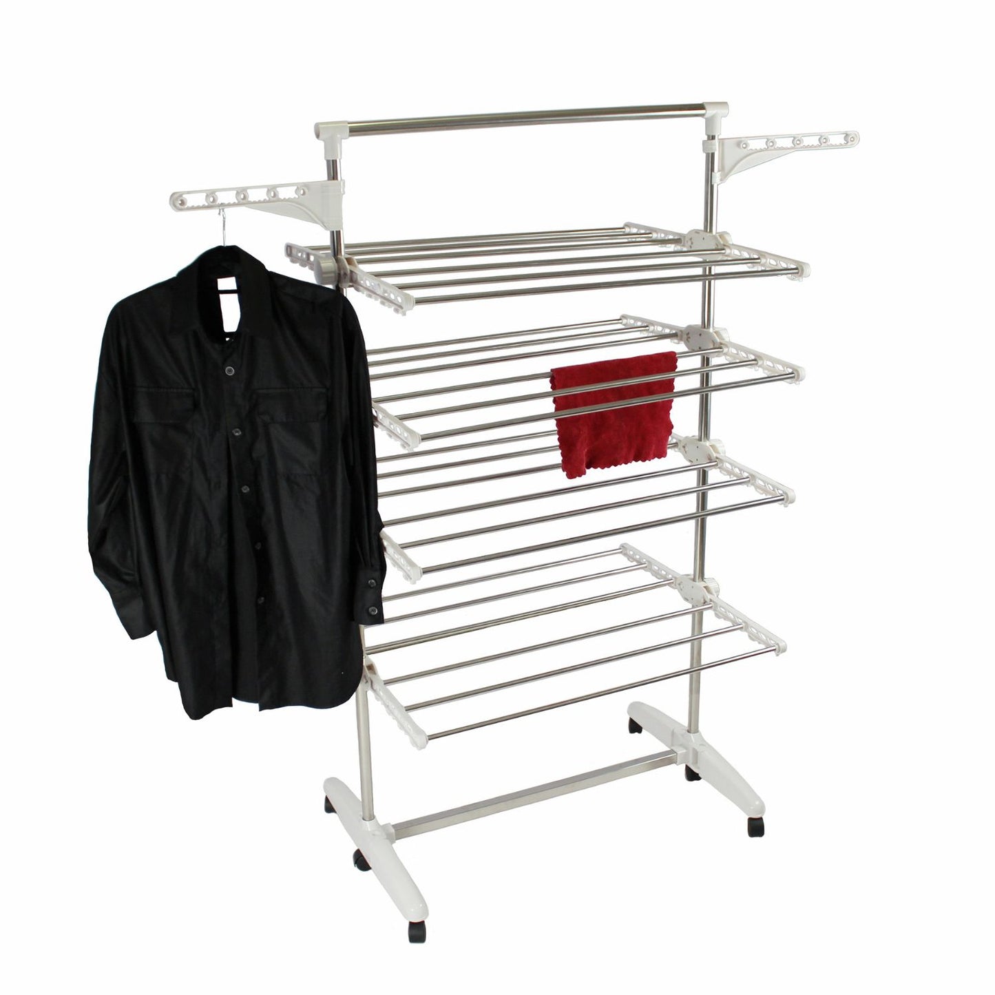 Laundry Drying Rack 4 Tier (White) GO-LDR-101-JL