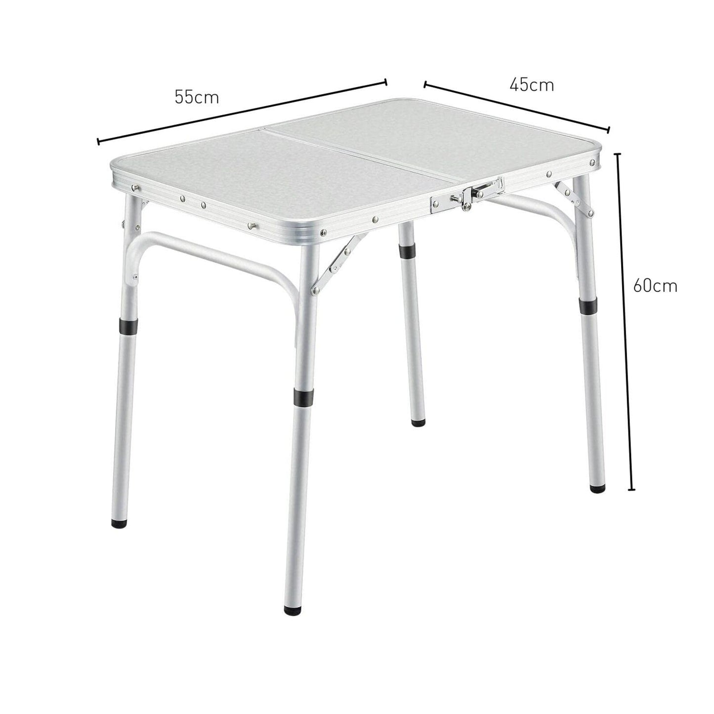 Camping Table 60cm Silver KR-CT-100-CU