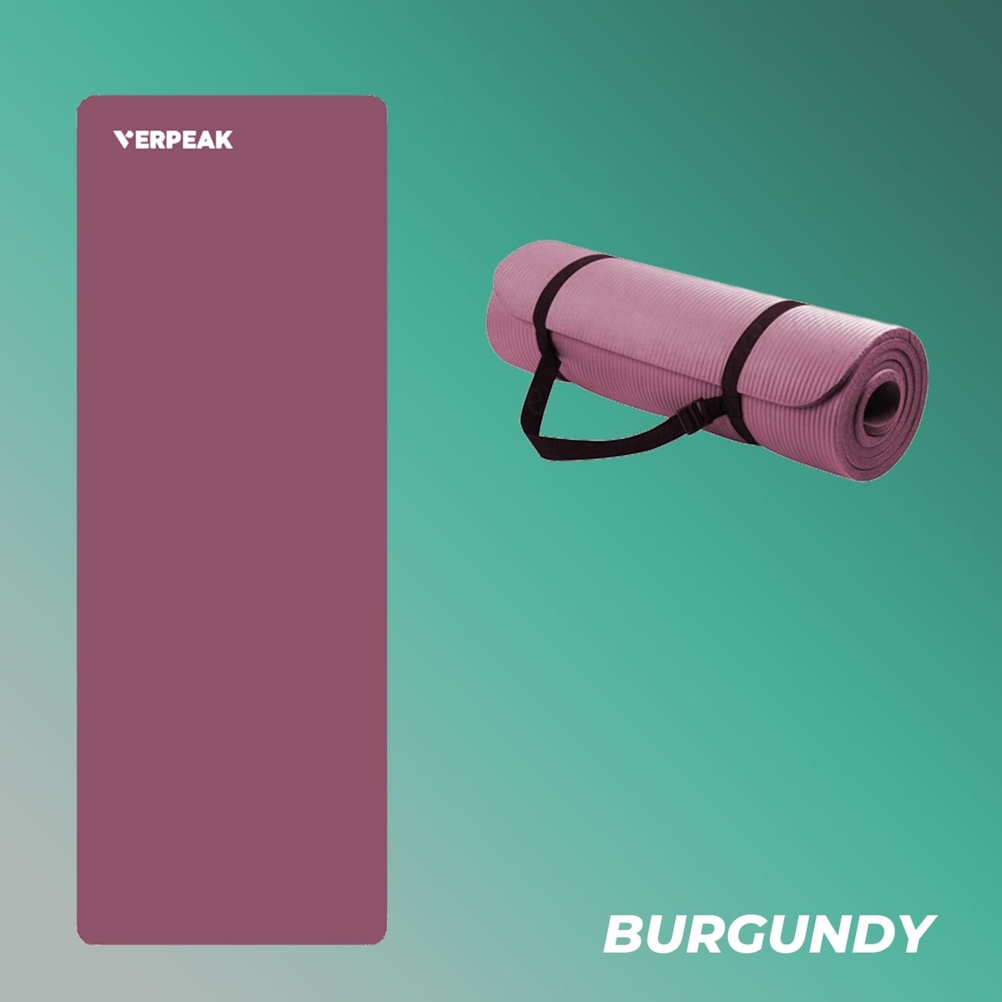 Yoga Mat 2.0CM Burgundy VP-MT-131-AC