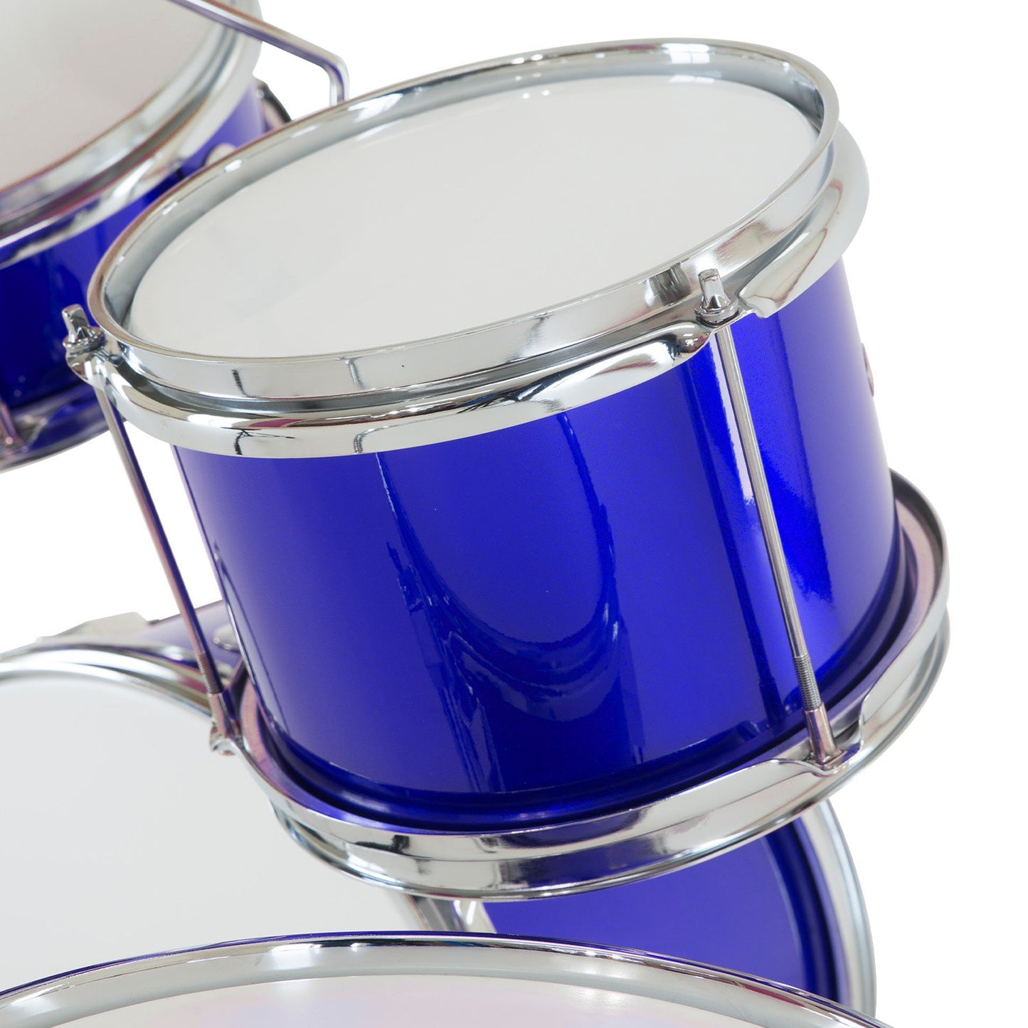 Children's 4pc Drum Kit - Blue