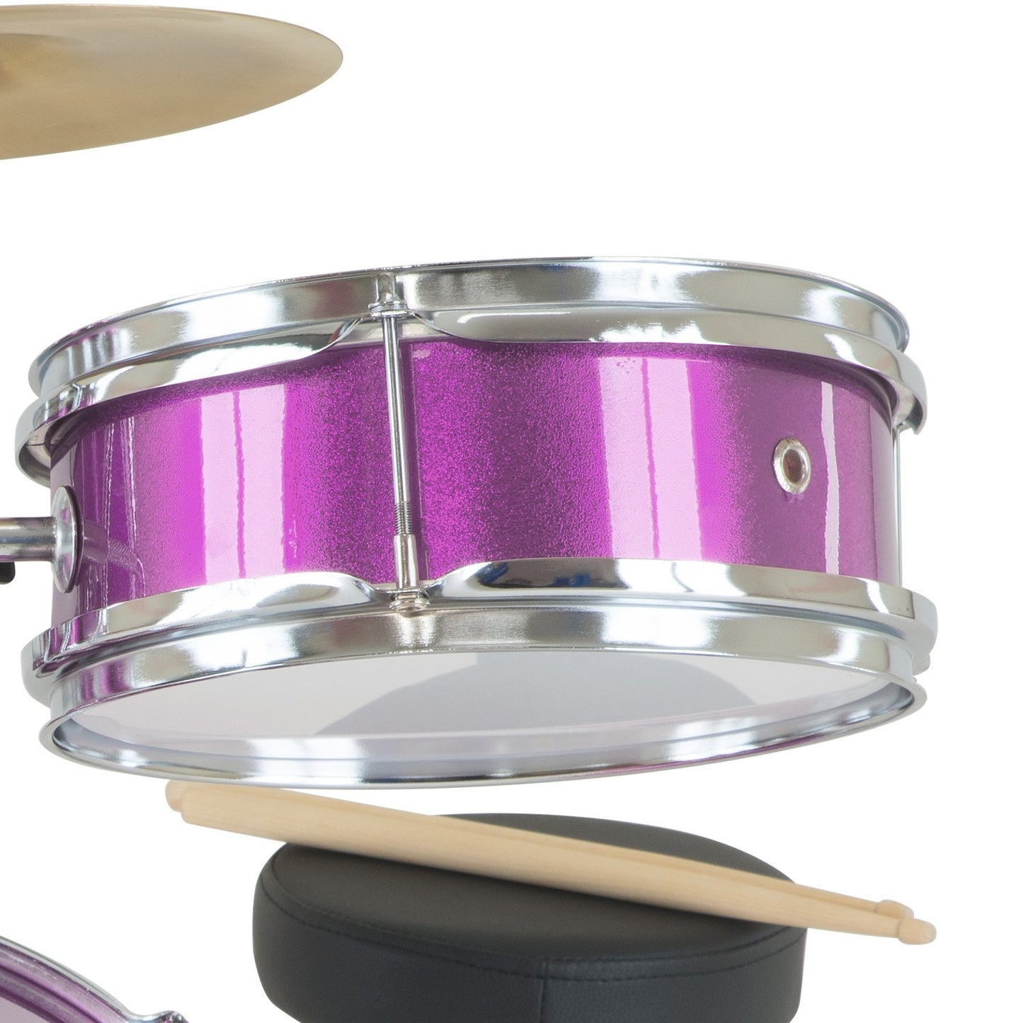 Children's 4pc Drum Kit - Purple