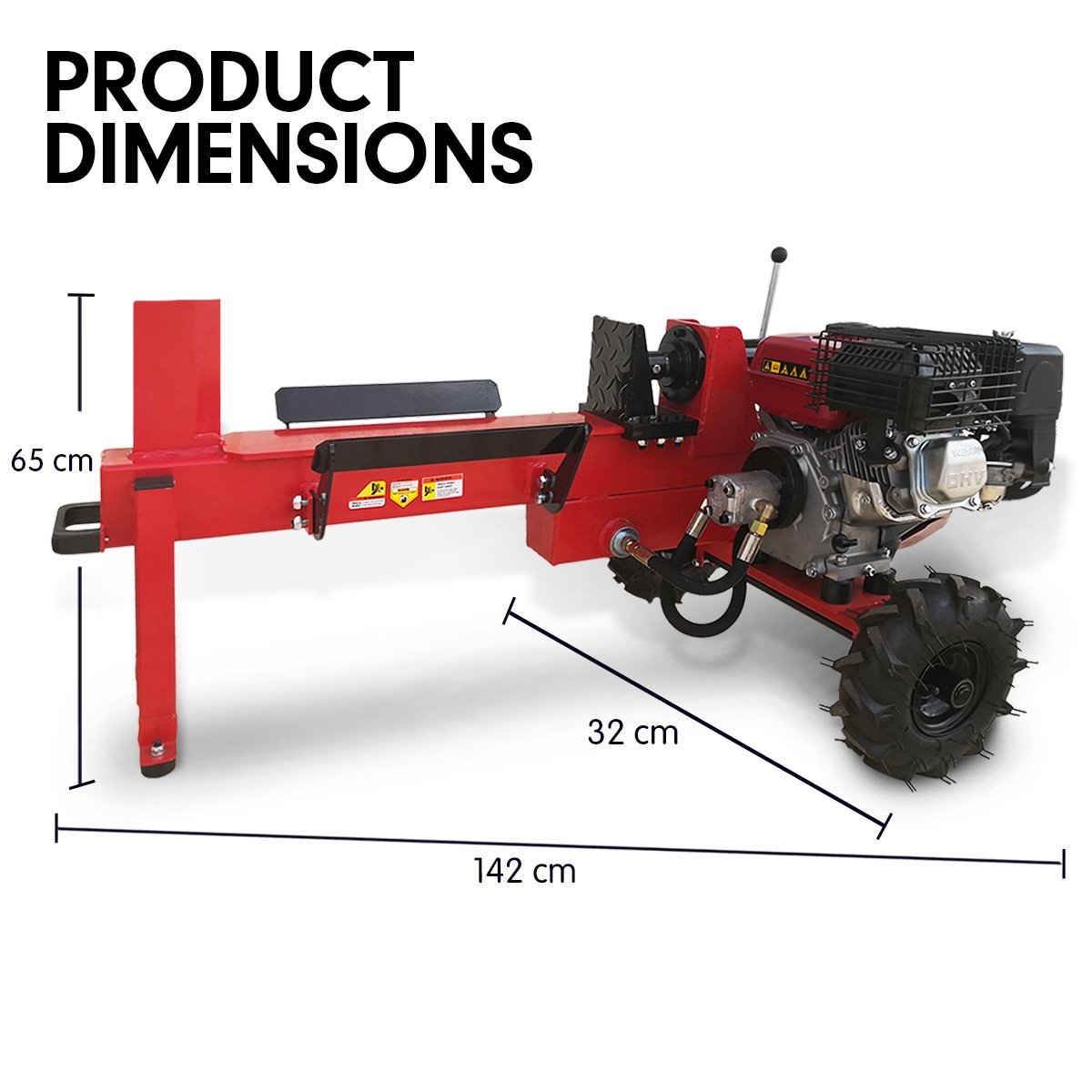 15 Ton Unleaded Petrol Log Splitter