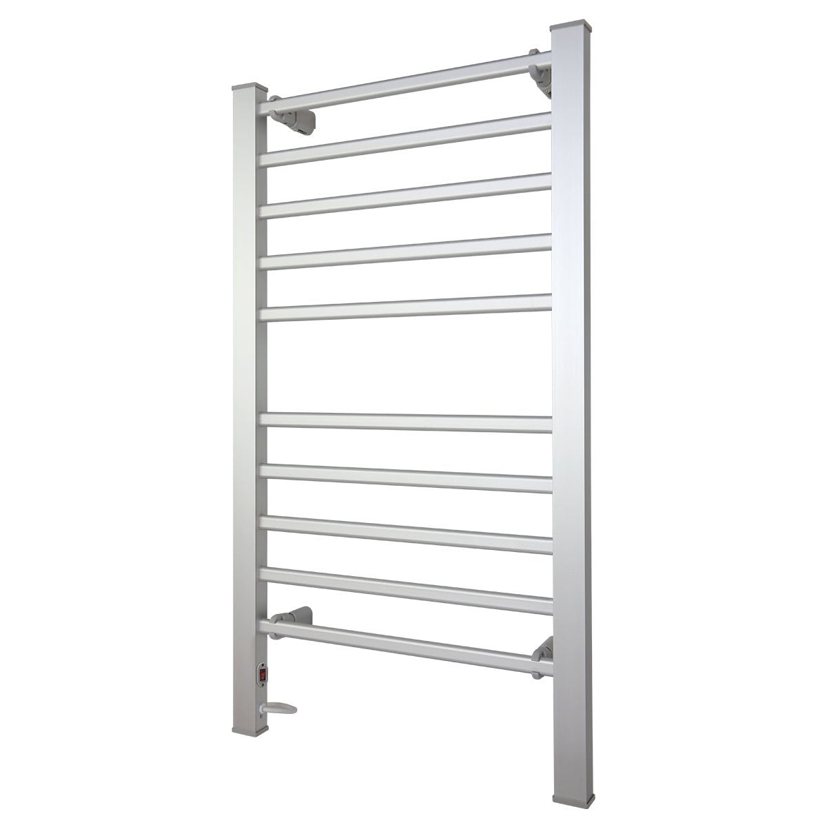 Heated Towel Rack Electric Bathroom Towel Rails Warmer Ev-160- Silver