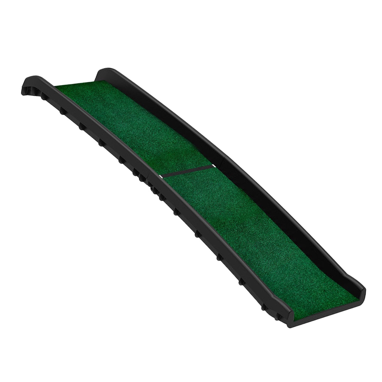 Foldable Plastic Dog Ramp with Synthetic Grass