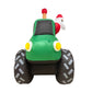 Christmas Lights Monster Truck Gift Flag Xmas Inflatable Santa 1.8m Height