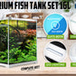 Aquarium Fish Tank 16L Starfire Glass