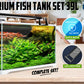 Aquarium Fish Tank 39L Starfire Glass