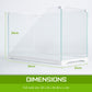 Aquarium Fish Tank 39L Starfire Glass