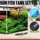 Aquarium Fish Tank 70L Starfire Glass
