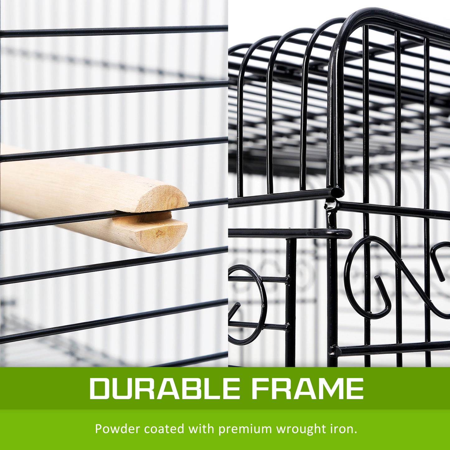 Bird Cage Parrot Aviary Alto 145cm