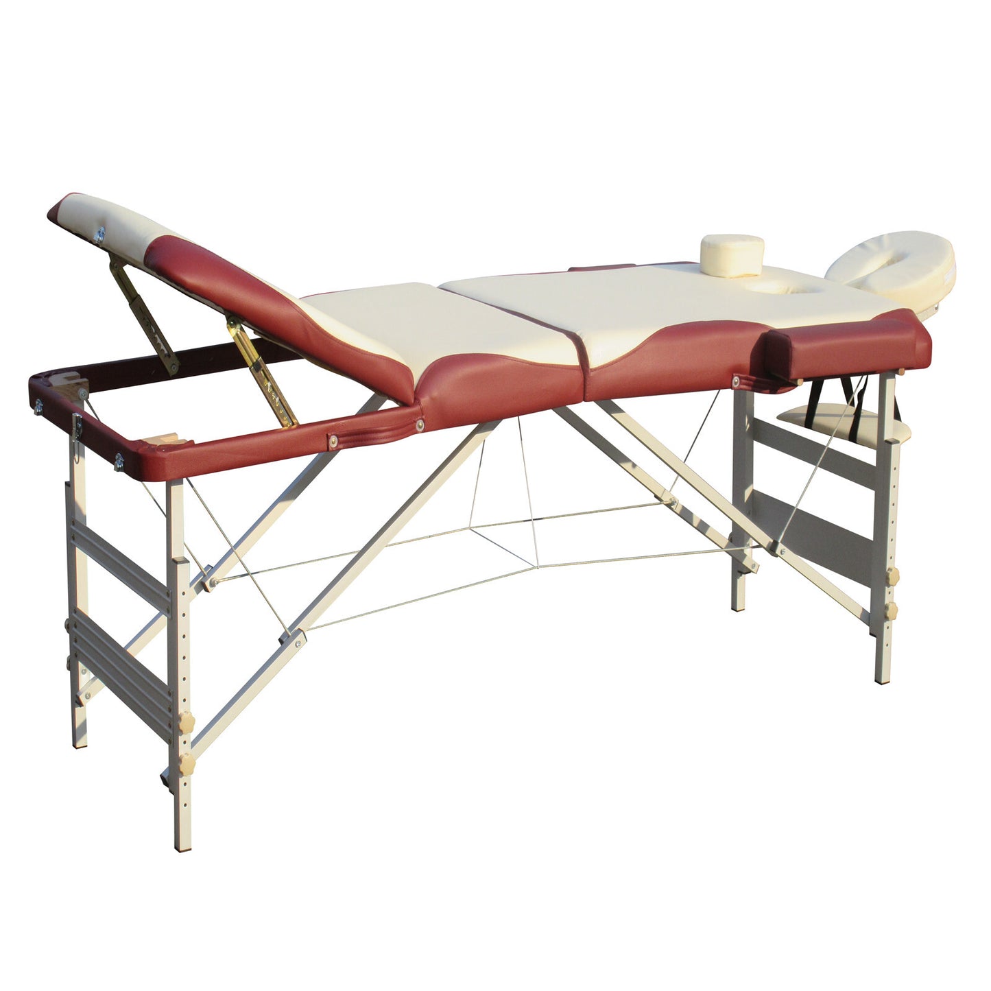 3 Fold Portable Aluminium Massage Table Massage Bed Beauty Therapy