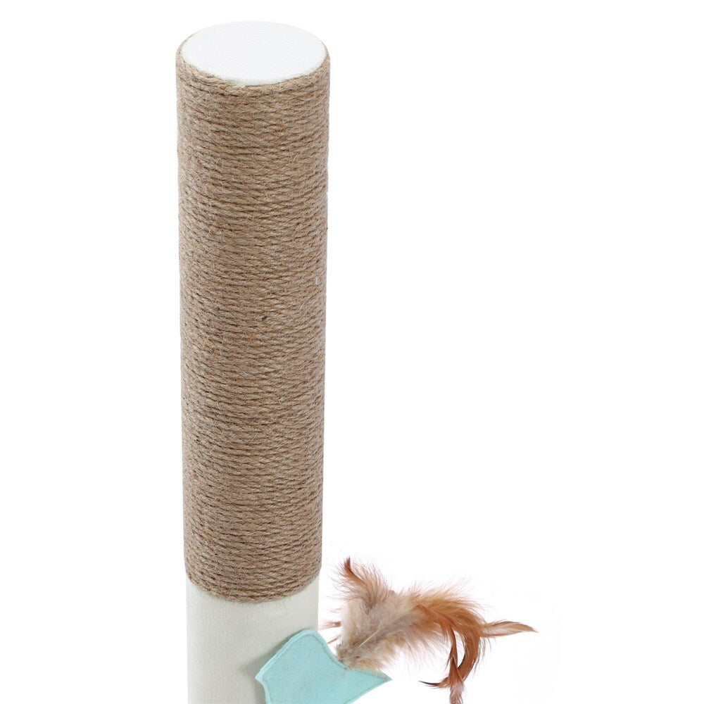 89 cm Cat Kitten Single Scratching Post with Toy