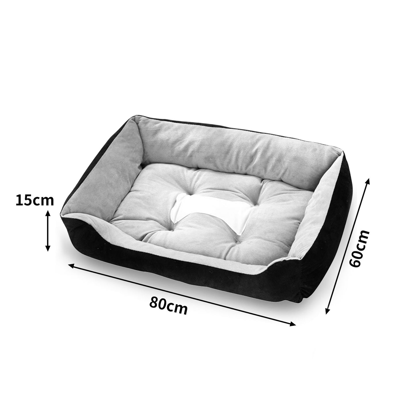 Dog Calming Bed Pet Cat Warm Soft Washable Portable Large Medium-sized Dog Mat L