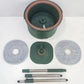 Clean Sewage Separation Mop Rotary Hand-Wash-Free Flat Suction Green