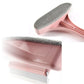 Multifunctional Glass Cleaner Screen Brush Double Sided Window Cleaning Pink
