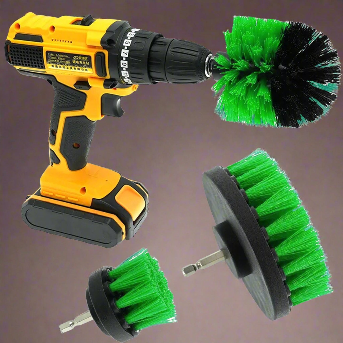 Electric Cleaning Brush Set