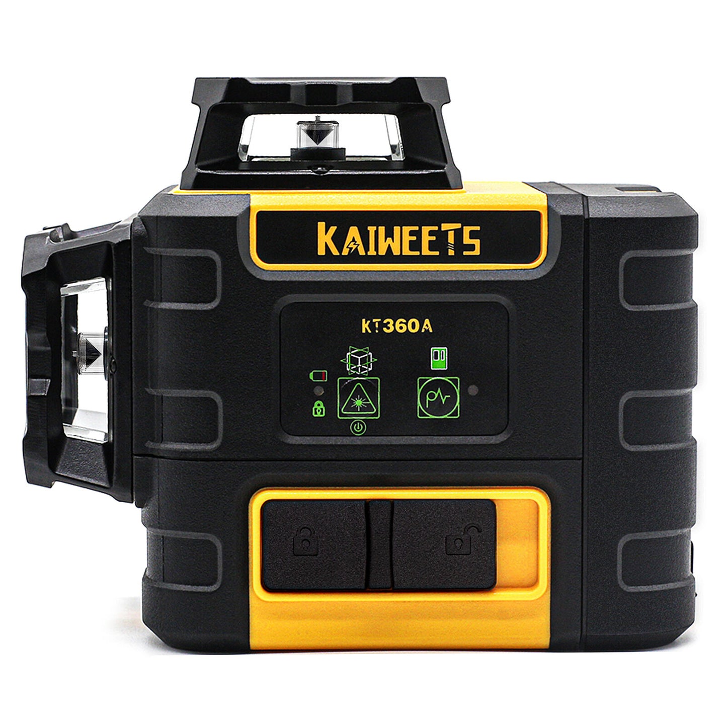 Green Laser Level 3 X 360° Rotary Self Levelling with 2 Rechargeable Battery