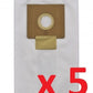 5 X Vacuum Bags for Hoover Vacuums (Smart, Aura, Mode, Allergy)