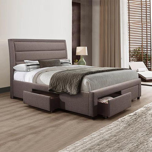 King Bed Frame with Storage