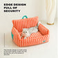 Washable Pet Cat Dog Puppy Sofa Plush Warm Couch Removable Cover Cat Bed Sofa