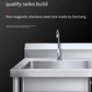 Freestanding Double Stainless Steel Kitchen Sink