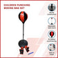 Children Punching Boxing Bag Set