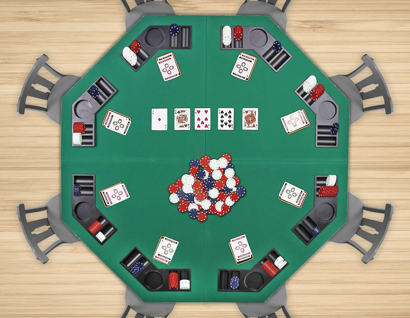 Folding Poker Table