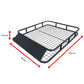 Universal Roof Rack Basket - Car Luggage Carrier Steel Cage Vehicle Cargo