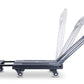 Foldable Hand Flatbed Trolley Cart 6 x 360 Degree Rotating Wheels with Maximum Load 200Kg