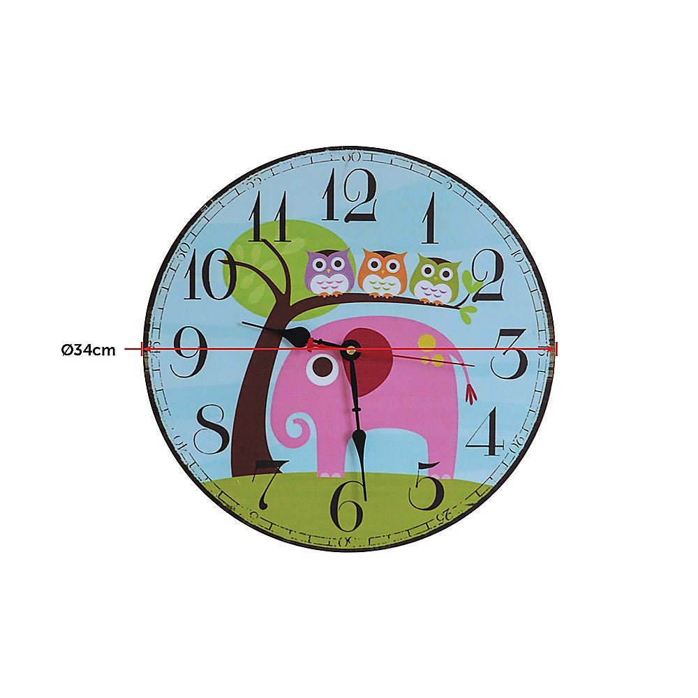 Large Kids Wall Clock