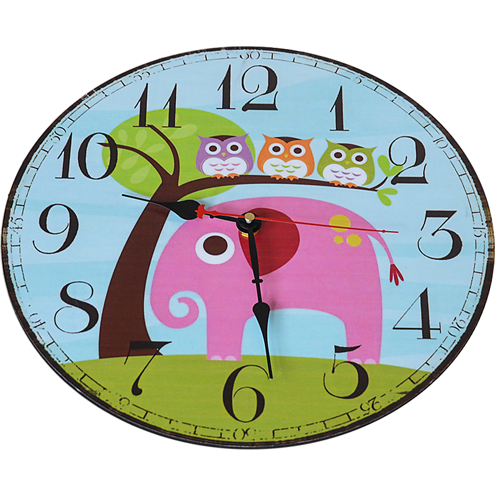 Large Kids Wall Clock