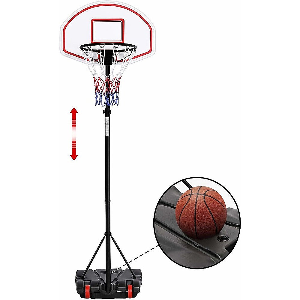 Basketball Ring Hoop Height Adjustable Portable Set