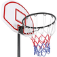 Basketball Ring Hoop Height Adjustable Portable Set