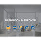 90cm Round Wall Mirror Bathroom Makeup Mirror by Della Francesca
