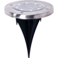 12 x Solar Powered LED Buried Inground Recessed Light Garden Outdoor Deck Path