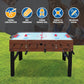 4FT 3-in-1 Games Foosball Soccer Hockey Pool Table Table