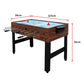 4FT 3-in-1 Games Foosball Soccer Hockey Pool Table Table