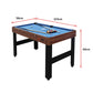 4FT 3-in-1 Games Foosball Soccer Hockey Pool Table Table