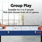 4FT 12-in-1 Combo Games Tables Foosball Soccer Basketball Hockey Pool Table Tennis