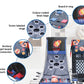 4FT 12-in-1 Combo Games Tables Foosball Soccer Basketball Hockey Pool Table Tennis