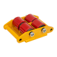 3x3 Heavy Duty Machine Dolly Skate Machinery Roller Mover Cargo Trolley 6T