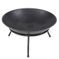 Cast Iron Fire Bowl Traditional Log Fire Pit Outdoor Heating Camp Site Barbecue