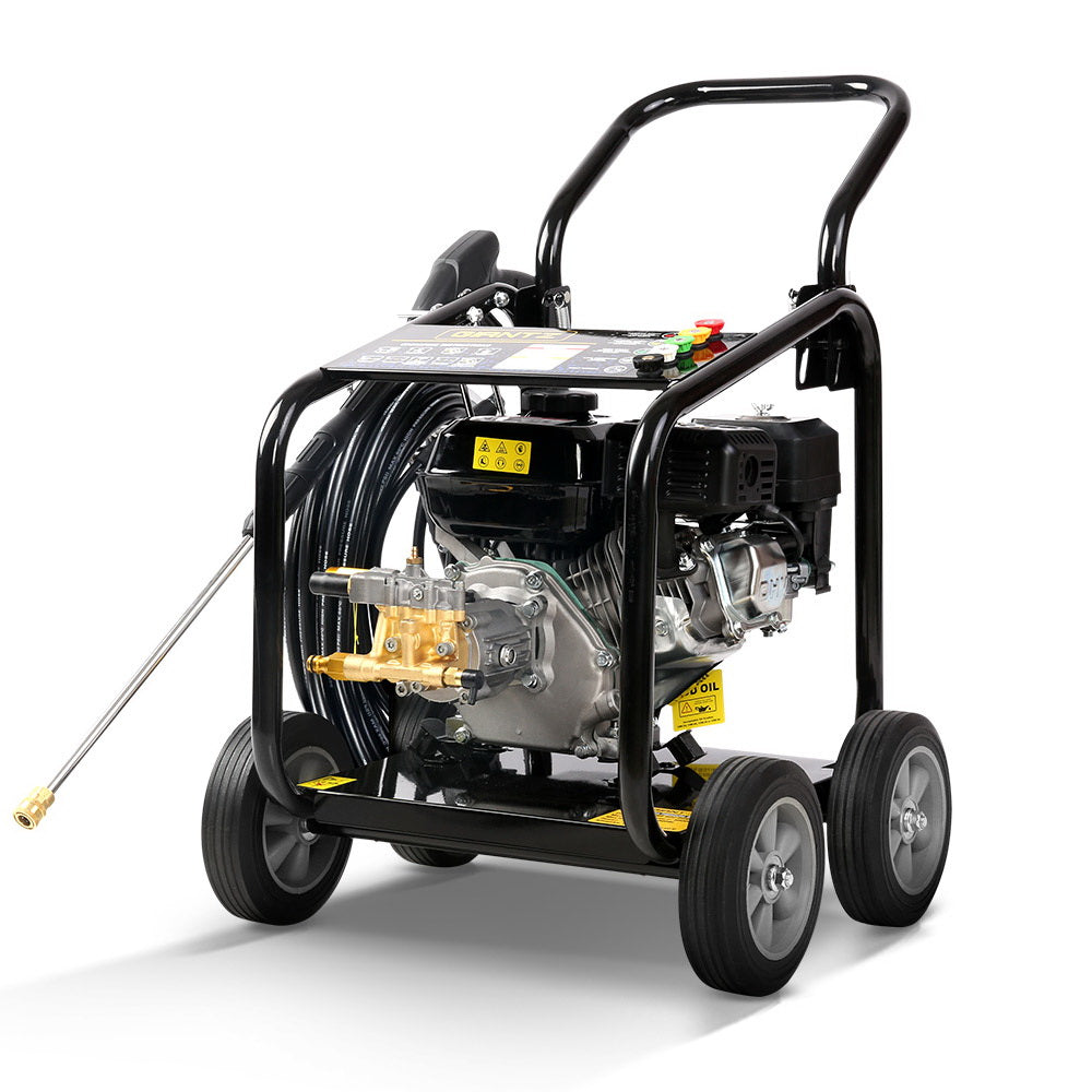 THE BEAST 🦍 4800PSI 20M Petrol High Pressure Cleaner Washer Water Jet Hose Gurney