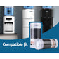 Water Cooler Filter Purifier 2 Pack Ceramic Carbon Mineral Cartridge