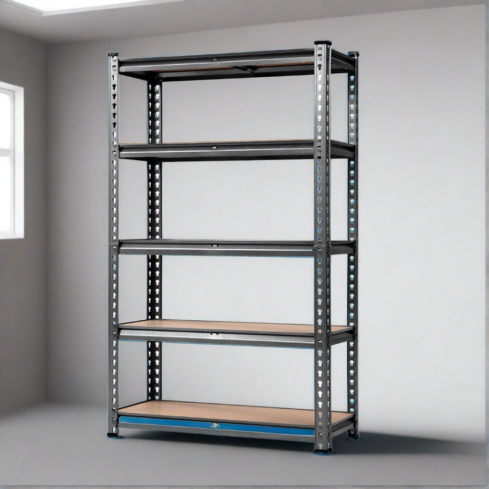 1.5M Metal Steel Warehouse Shelving Racking Garage Storage Shelves Racks