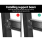 1.5M Metal Steel Warehouse Shelving Racking Garage Storage Shelves Racks