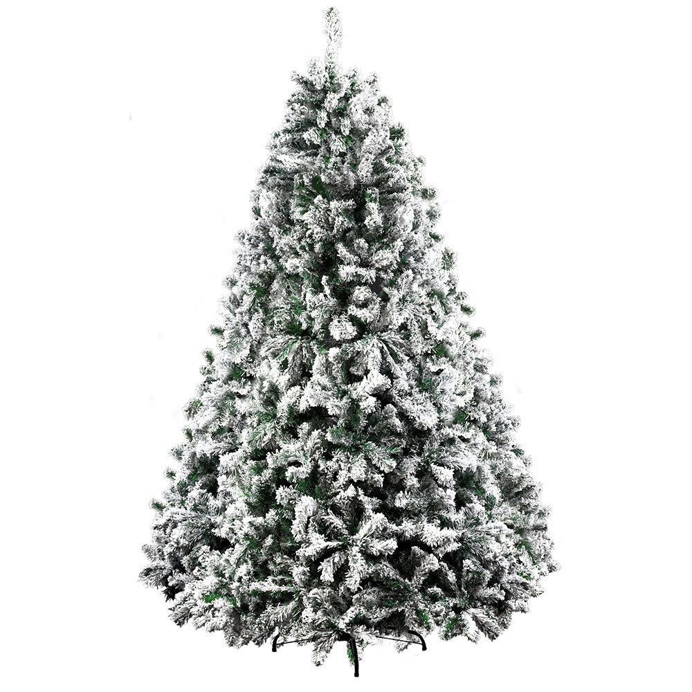 Christmas Tree 1.8M Xmas Trees Decorations Snowy 758 Tips